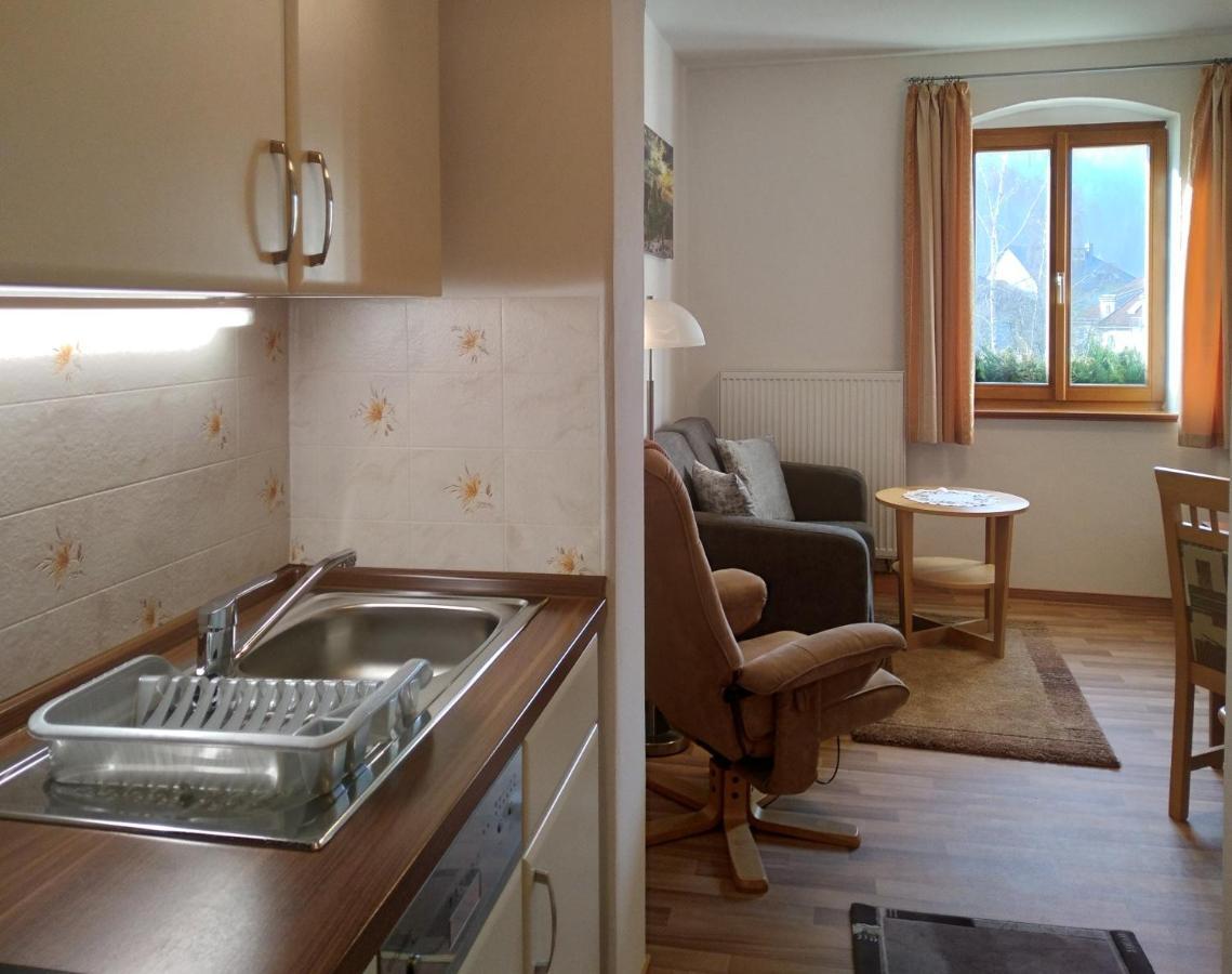 Ferienwohnung Schrammsteine 바트샨다우 외부 사진